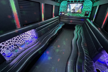 Shelby Limo Bus Interior