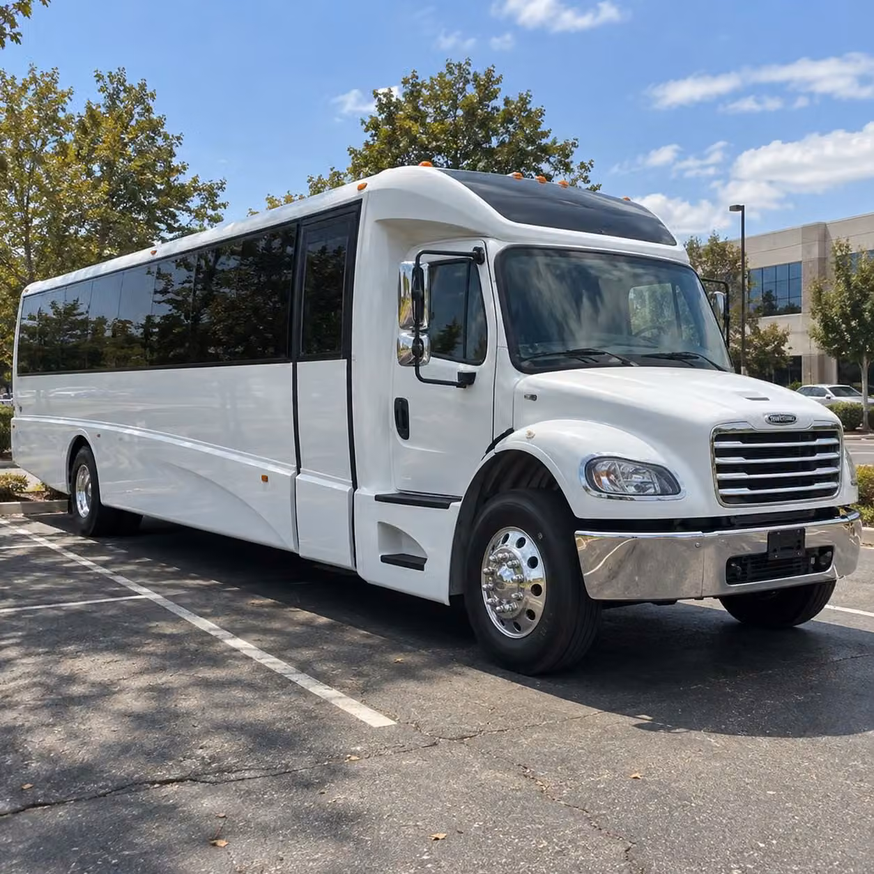 a minibus is the perfect long distance option for smaller groups in shelby