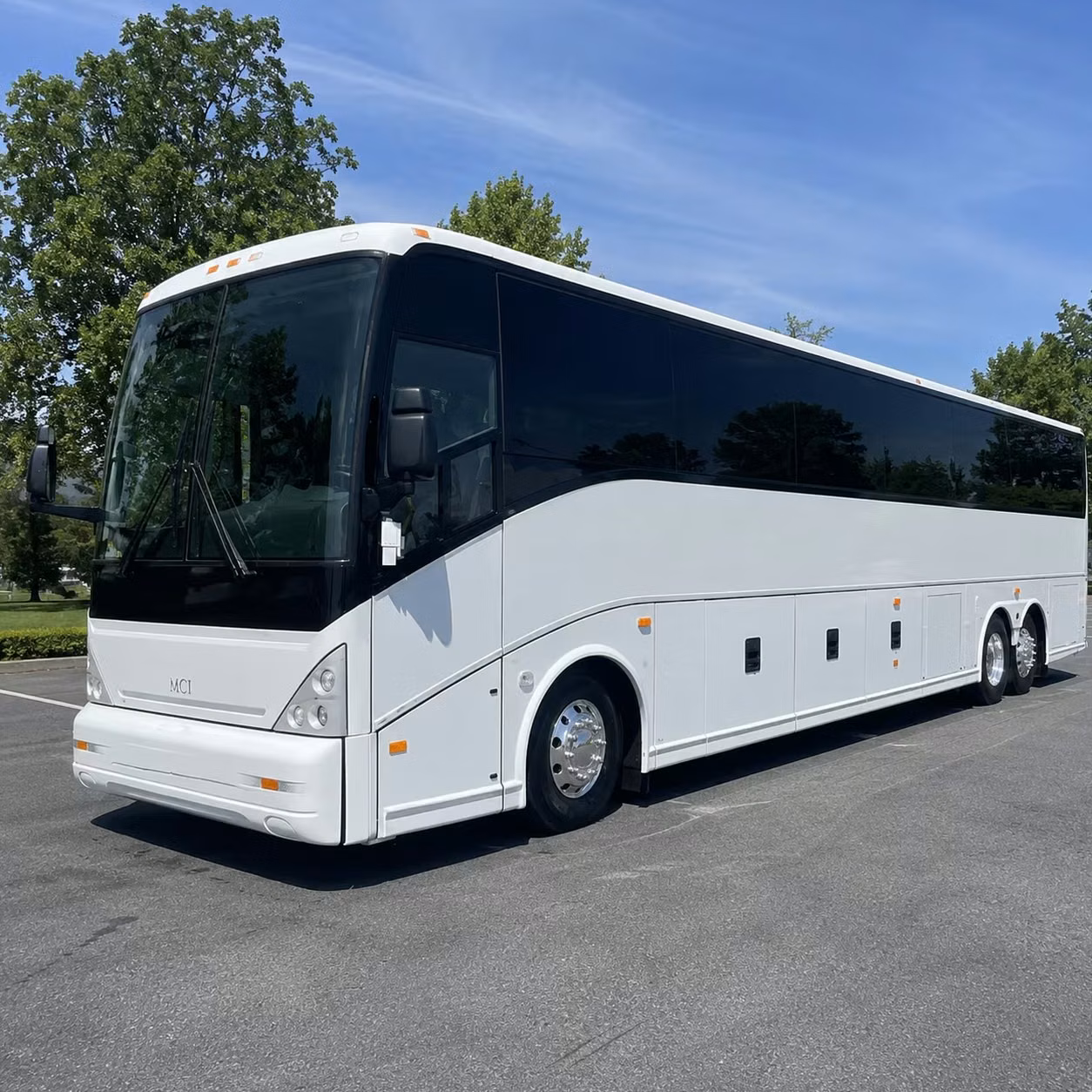 bus rental options for shelby trips