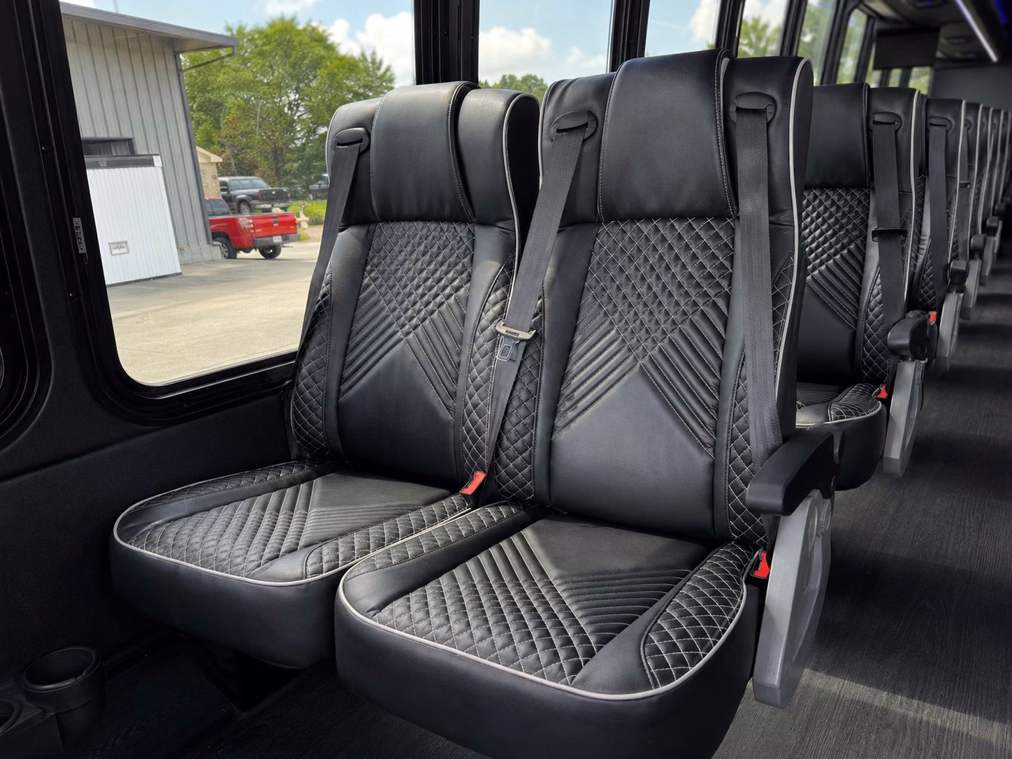cross mason county in style with a charter bus for your prom group