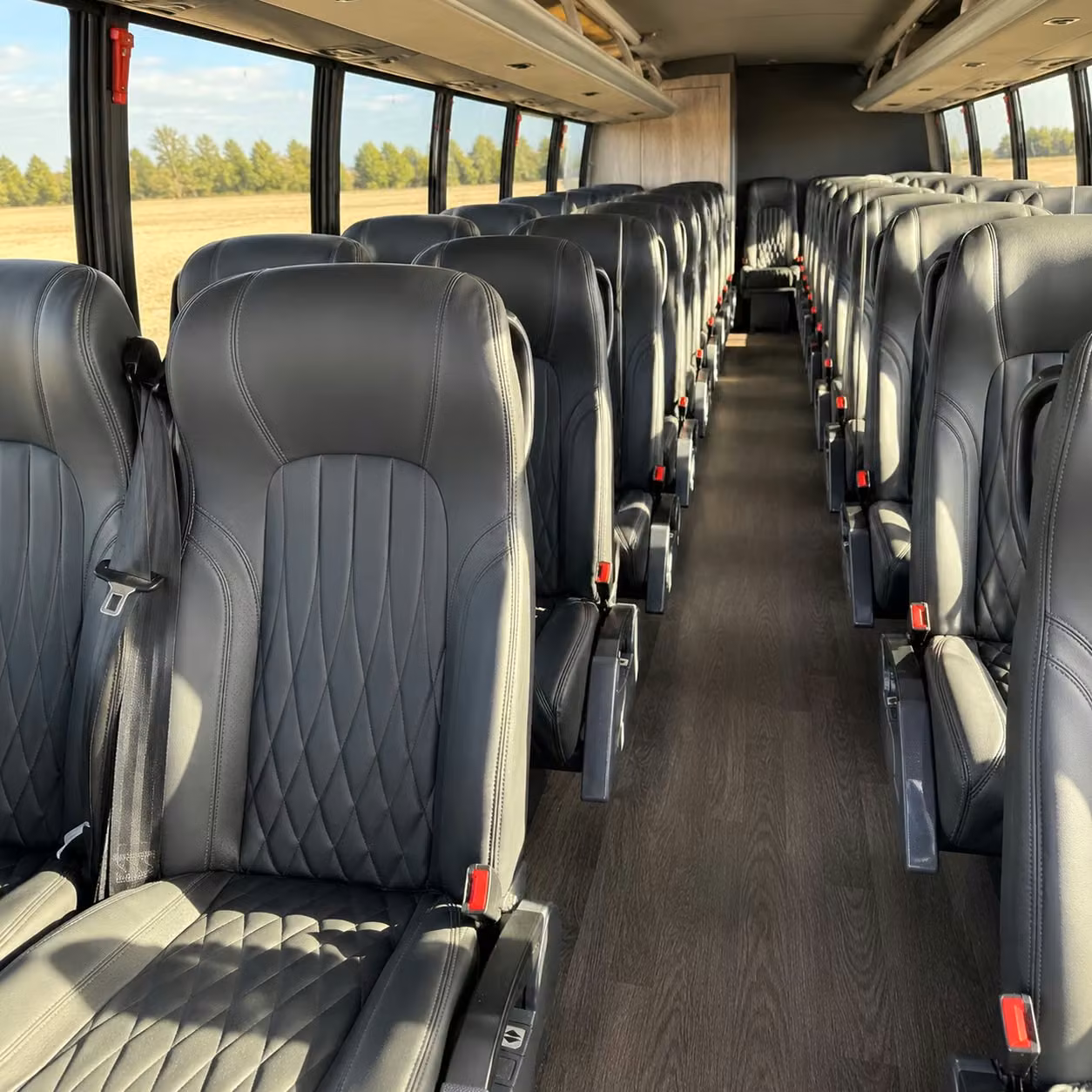 shelby 28 passenger minibus rental