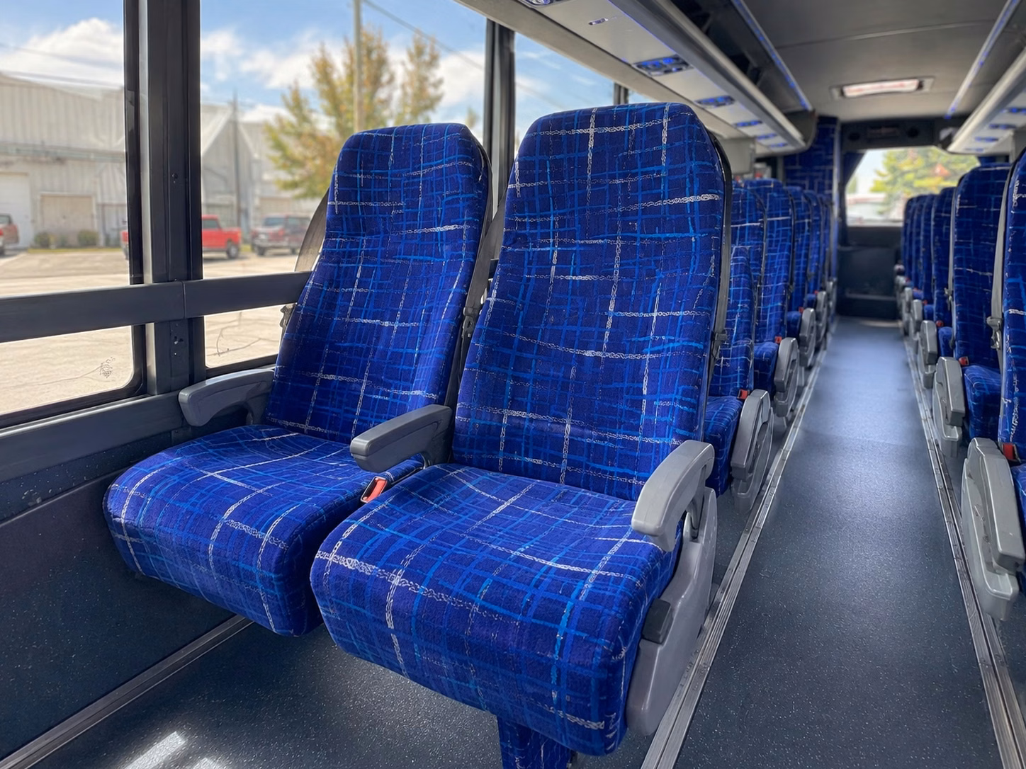 shelby charter bus interior
